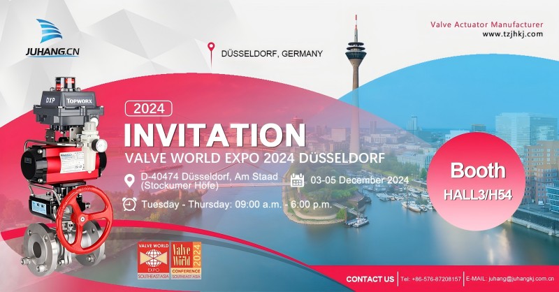 Buail le Juhang ag Valve World Expo 2024