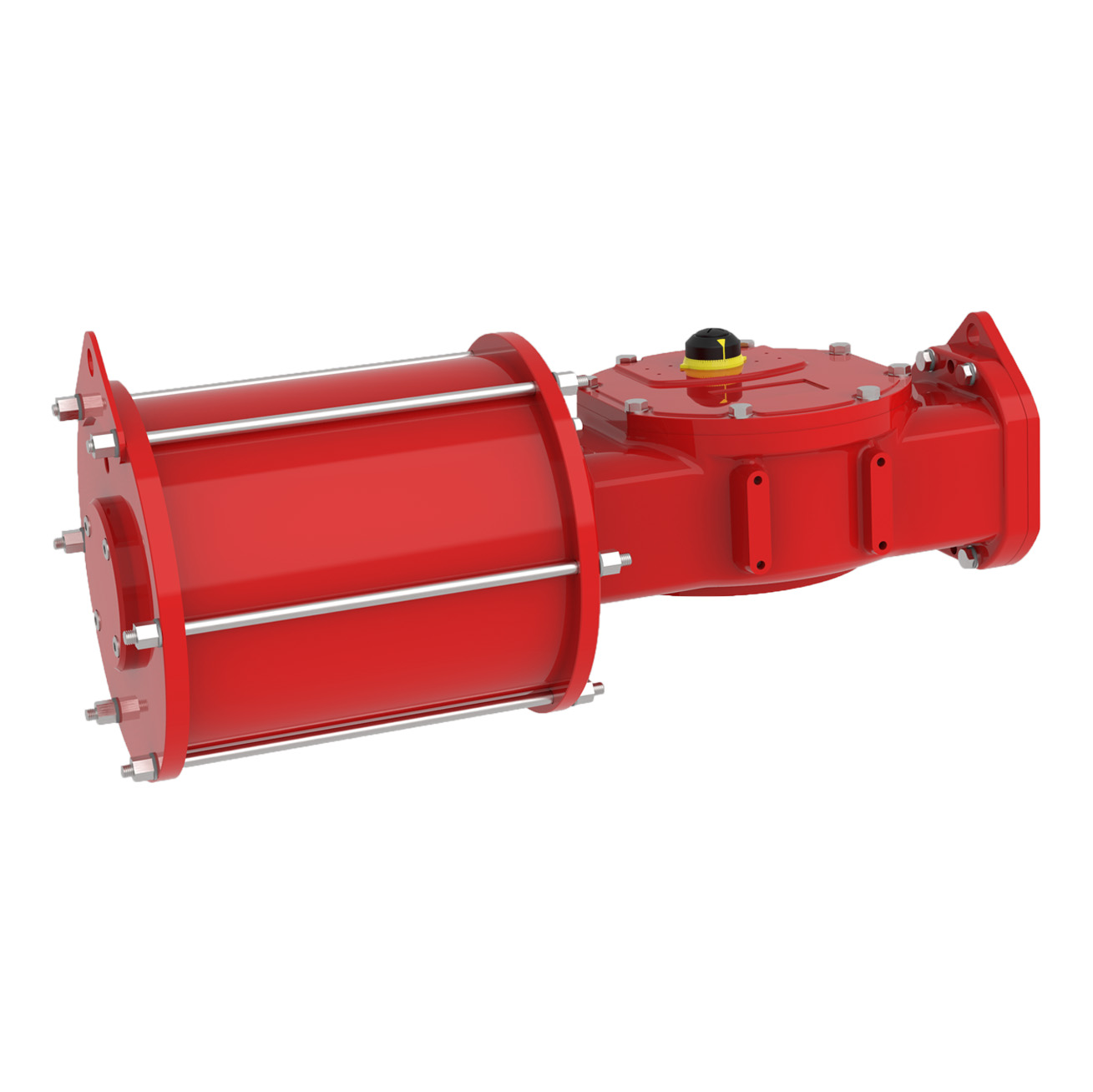Scotch Yoke Actuator Aerónach Gníomhach Dúbailte JHD2E0410YDA